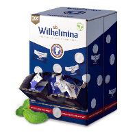 Fortuin Wilhelmina pepermunt, singe dispenser van 200 stuks - thumbnail