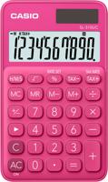 Casio SL-310UC-RD calculator Pocket Basisrekenmachine Rood - thumbnail