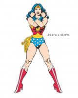 RoomMates muurstickers Wonder Woman vinyl 19 stuks - thumbnail