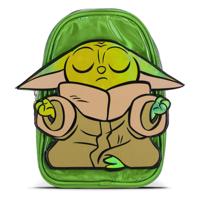 Star Wars The Mandalorian Mini Backpack Grogu Shiny - thumbnail