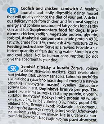CALIBRA Joy Dog Classic Sandwich Vis Kip 80GR