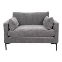 Zuiver Loveseat 'Summer' kleur Antraciet - thumbnail