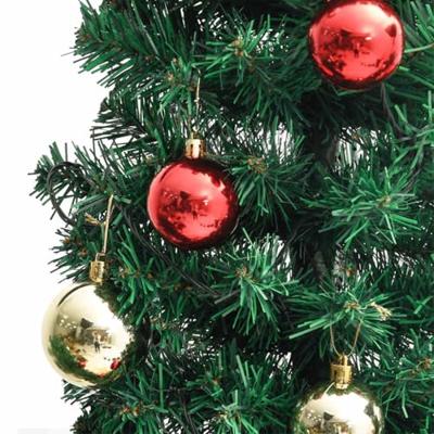 VidaXL Kerstcactus met standaard en led&apos;s 150 cm pvc groen