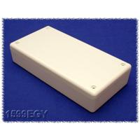 Hammond Electronics 1599EGY Handbehuizing 170 x 85 x 34 ABS Grijs 1 stuk(s) - thumbnail