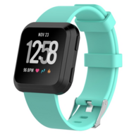 Fitbit Versa 1 / 2 & Lite rubberen sport bandje - Groen - thumbnail