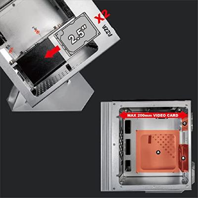 Azza CUBE MINI 805 kubus Zilver Azza CUBE MINI 805 kubus Zilver