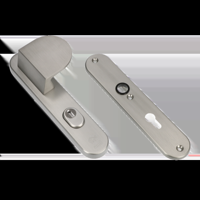 AMI Veiligheidsbeslag 250/50/1 Kt55 Deurdikte 90/83 Re + Zonder Deurkruk Irox Archi-D. Deurdikte 38/42 - 623160 - thumbnail