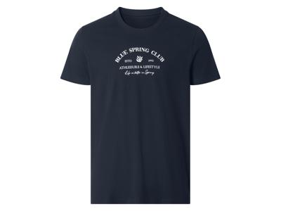 esmara Men Heren T-shirt (Marineblauw, XL)