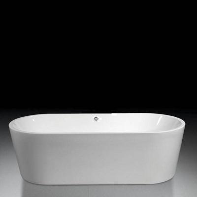 Vrijstaand ligbad Becoma 178x80x55cm wit Vrijstaand ligbad Becoma 178x80x55cm wit