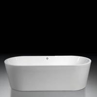 Vrijstaand ligbad Becoma 178x80x55cm wit - thumbnail