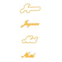 Nellie's Choice • shape die tekst joyeux noël 2st. - thumbnail