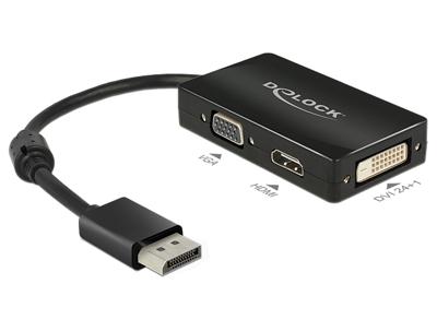 DeLOCK DisplayPort > VGA/HDMI/DVI adapter