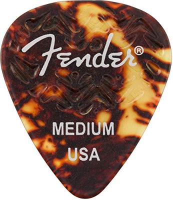 Fender Wavelength Picks 351 Medium Shell plectrumset (6 stuks)