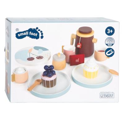 Small Foot - houten koffie en theeset tasty, 16dlg. Small Foot - houten koffie en theeset tasty, 16dlg.