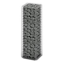 Schanskorf met deksels 100x30x30 cm gegalvaniseerd draad - thumbnail
