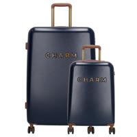 Charm London Capetown Travel Trolley Set-Blue - thumbnail