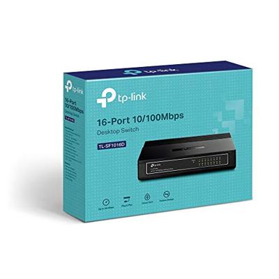 TL-SF1016D 16-Port 10100Mbps Desktop Switch - Switch - 16 x 10100 - desktop - thumbnail