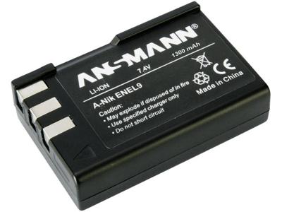 Ansmann EN-EL9 Camera-accu Vervangt originele accu EN-EL9 7.4 V 1100 mAh