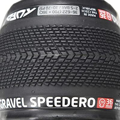 Tufo vouwband gravel speedero 36-622 zwart/beige