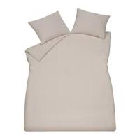 Vandyck Vandyck Dekbedovertrek PURE 07 YD W.BAND stone 1-persoons (140x200/220 ) - thumbnail