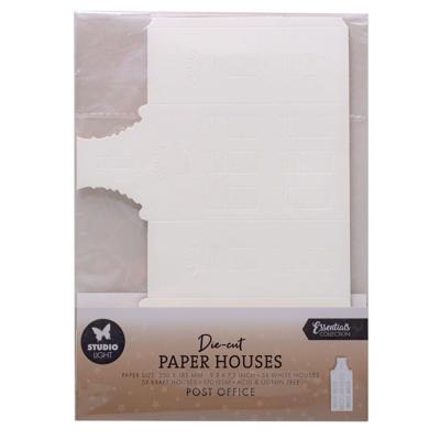Studio Light • essentials die-cut paper houses post office