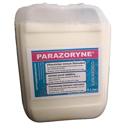AquaForte Parazoryne 5L - Natuurlijke Immuunstimulant Breedspectrum Bescherming voor Vijvervissen