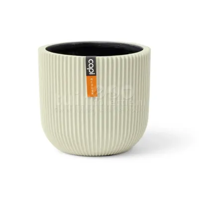 Capi pot bol Groove 14x13cm beige