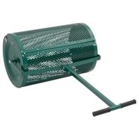 Compoststrooier 40x60 cm staal groen - thumbnail