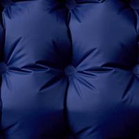 VidaXL Kampeermatras met kussen zelfopblazend 1-persoons marineblauw - thumbnail