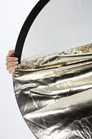 Manfrotto LL LR2096 Bottletop 5:1 50cm Diffuser + goud/wit & sunfire/zilver - thumbnail