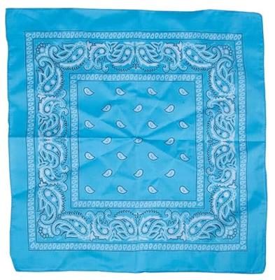 Sjaal Lichtblauw Zakdoek Denim