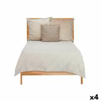Sprei Gift Decor Beige 180 x 260 cm (4 Stuks) - thumbnail