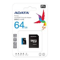 ADATA 64GB, microSDHC, Class 10 UHS-I Klasse 10 - thumbnail