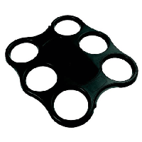 Draagtray voor 6 bekers (2 stuks) - thumbnail