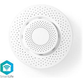 Nedis WIFISA10CWT Smartlife Luchtkwaliteitsmonitor Wi-fi Formaldehyde (hcho) / Koolstofdioxide (co2) / Temperatuur / Vluchtige Organische Stoffen (vos) / Vochtigheid Android™ / Ios Wit
