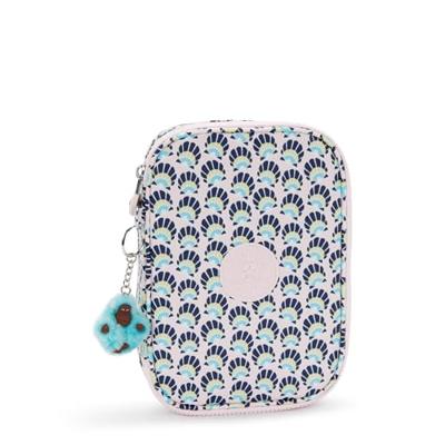Kipling 100 PENS Pencase-Geo Shell