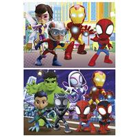 Set van 2 Puzzels Educa Spidey Amazing Friends - thumbnail