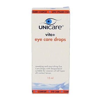 Unicare Vita+ eye care oogdruppels 15 Milliliter
