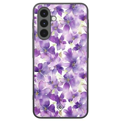 Samsung Galaxy A17 hoesje - Floral violet