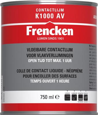 Frencken Contactlijm K1000 AV - 750ml