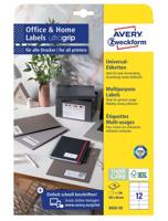 Avery Zweckform universele etiketten, 105 x 48 mm, wit, permanent klevend, 120 etiketten, 10 vellen - thumbnail