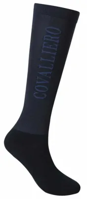 Covalliero Competitie Sokken AW24/25 donkerblauw maat:35