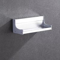 30cm multifunctionele keuken ponsen muur gemonteerde aluminium kruiderij houder opslag rek - thumbnail