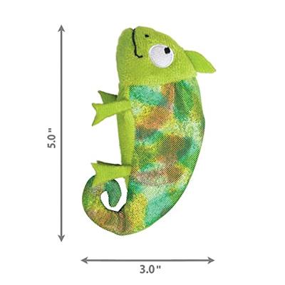KONG KAMELEON MET CATNIP HERVULBAAR 6,5X11,5X2,5 CM KONG KAMELEON MET CATNIP HERVULBAAR 6,5X11,5X2,5 CM
