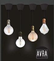 Deco lichtbron E27 fitting warm wit 200 lumen &apos;Avra&apos; - thumbnail