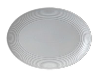 Gordon Ramsay Serveerschaal Maze Light Grey Ø 32 cm Gordon Ramsay Serveerschaal Maze Light Grey Ø 32 cm