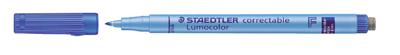 Viltstift staedtler ohp lumo f 305 correctable bl Viltstift staedtler ohp lumo f 305 correctable bl