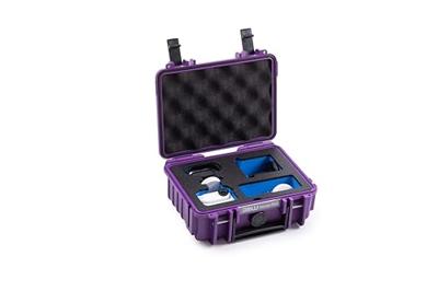 B & W International Transportkoffer action.case PP.23.GO3 2.3 l (b x h x d) 230 x 90 x 180 mm Lila PP.23.PU.GO3