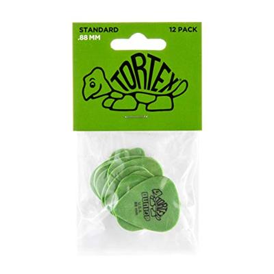 Dunlop Tortex Standard 0.88mm 12-pack plectrumset groen - thumbnail