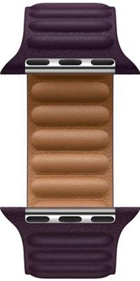 Apple Leather Link Apple Watch M/L 38mm / 40mm / 41mm Dark Cherry